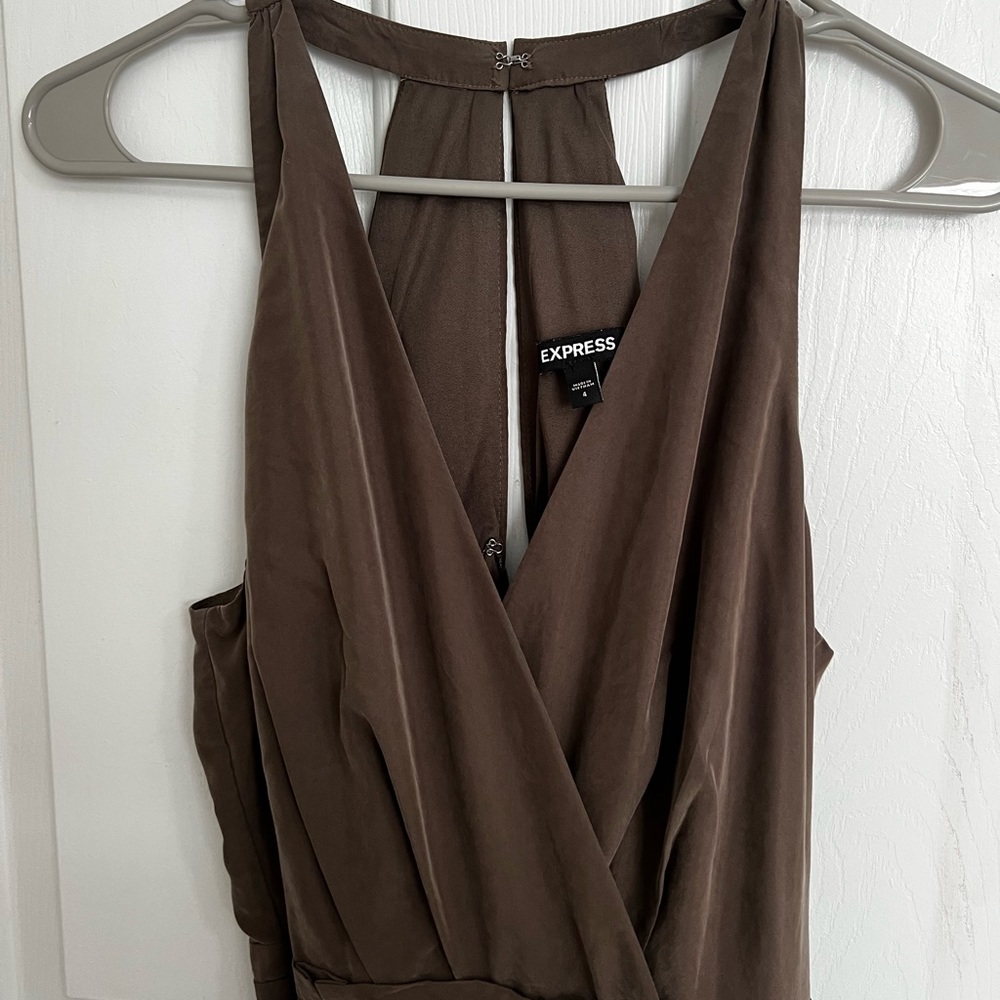 Express Jumpsuit (Olive Green)
